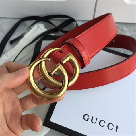 red gucci belt|realreal gucci belt.